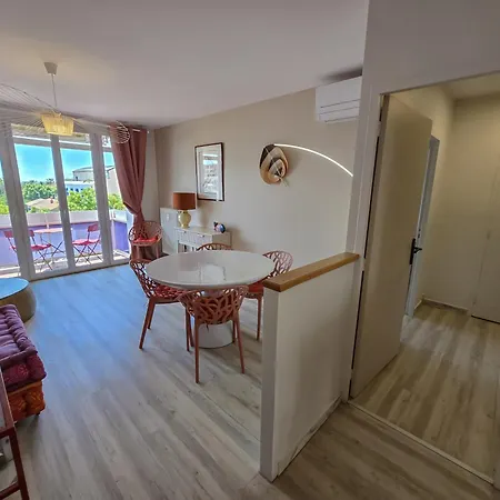 公寓 L'heure Sud T3 T3 Clim Avec Garage Au Centre-ville 耶尔